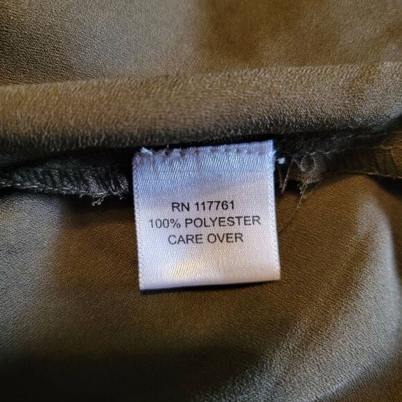 Mileage Women's Sleeveless Olive Green Blouse Size 2X - Picture 5 of 5